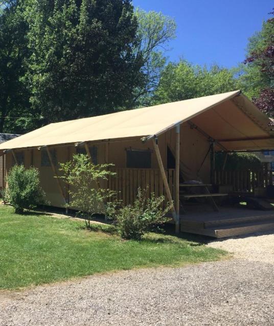 Camping De La Bonnette Caylus Exteriör bild